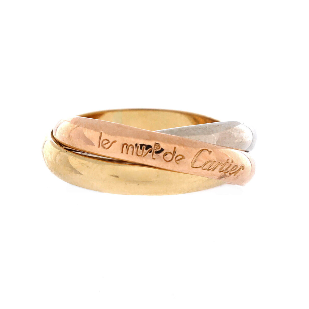 Cartier Les Must de Cartier Trinity Ring 18K Tricolor Gold